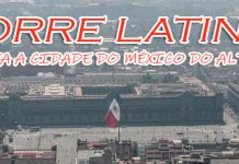 Torre Latino, o edifício mais emblemático da Cidade do México.