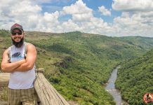 Cânion Guartelá, o sexto do mundo e mais extenso do Brasil.