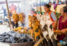 Gualaceo e seu mercado local, um dos mais interessantes do Equador.